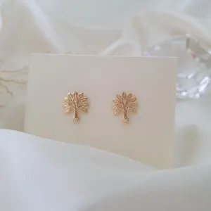 Brinco árvore da vida diamantado