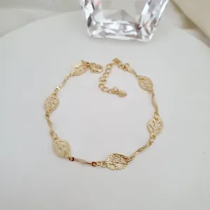 Pulseira folha fosca