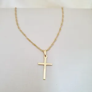 Colar pingente cruz