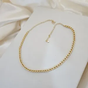 Choker malha elo duplo