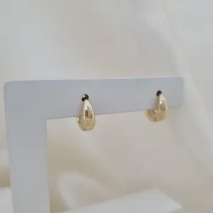 Brinco argola click gota