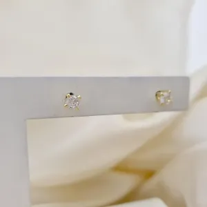 Brinco ponto de luz zirconia