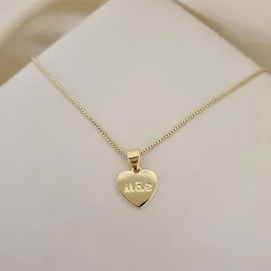 Colar pingente coraçao 