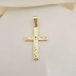 Pingente cruz detalhes