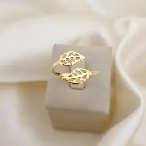 Anel regulavel folhas