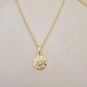 Colar medalha fases da lua