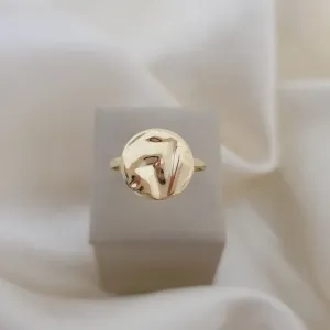 Brinco círculo relevo