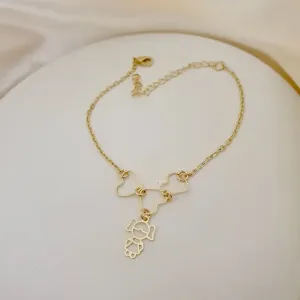 Pulseira 3 coracoes e menina (filha)