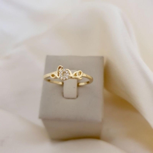 Anel Love cravejado zirconia