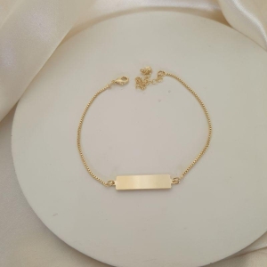 Pulseira melindrosa placa