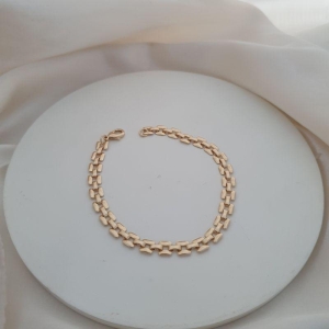 Pulseira masculina elo clock