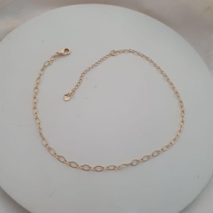 Tornozeleira elo oval