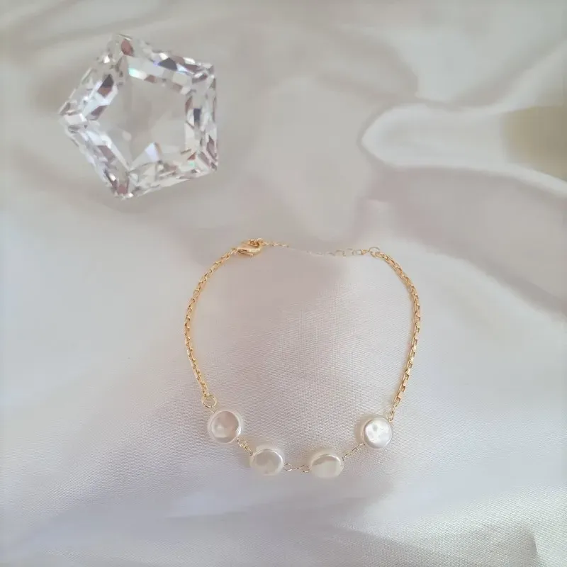 Pulseira com pérola