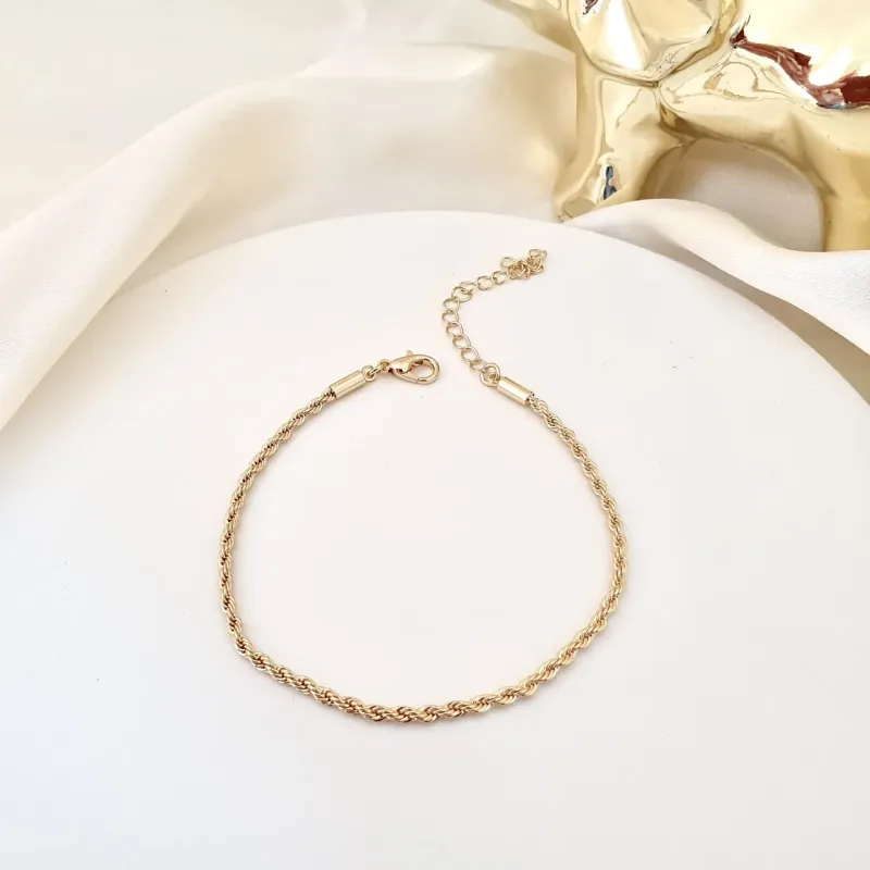 Pulseira cordão baiano 2mm