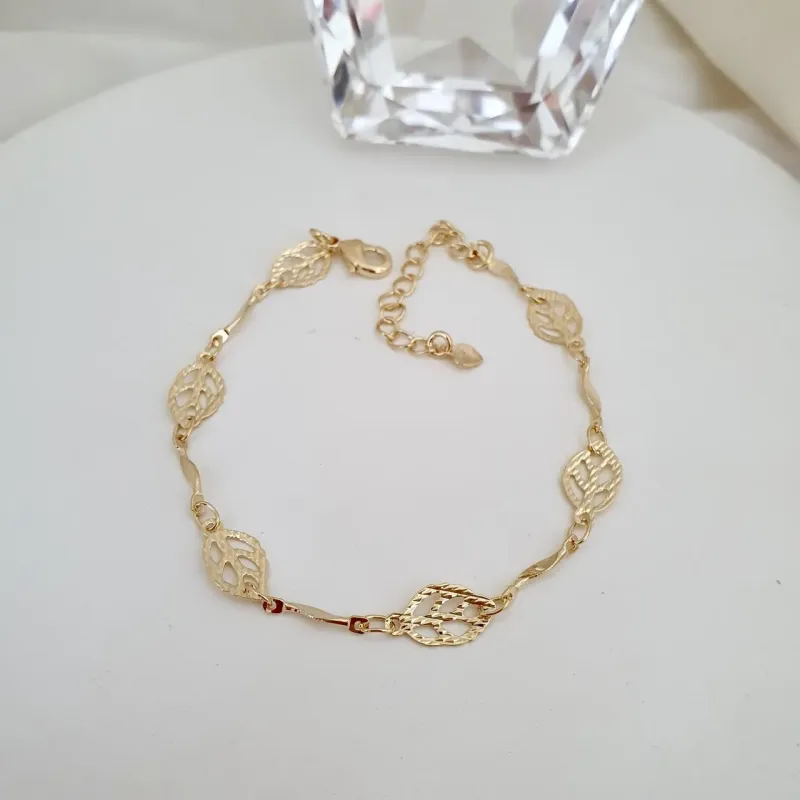 Pulseira folha fosca