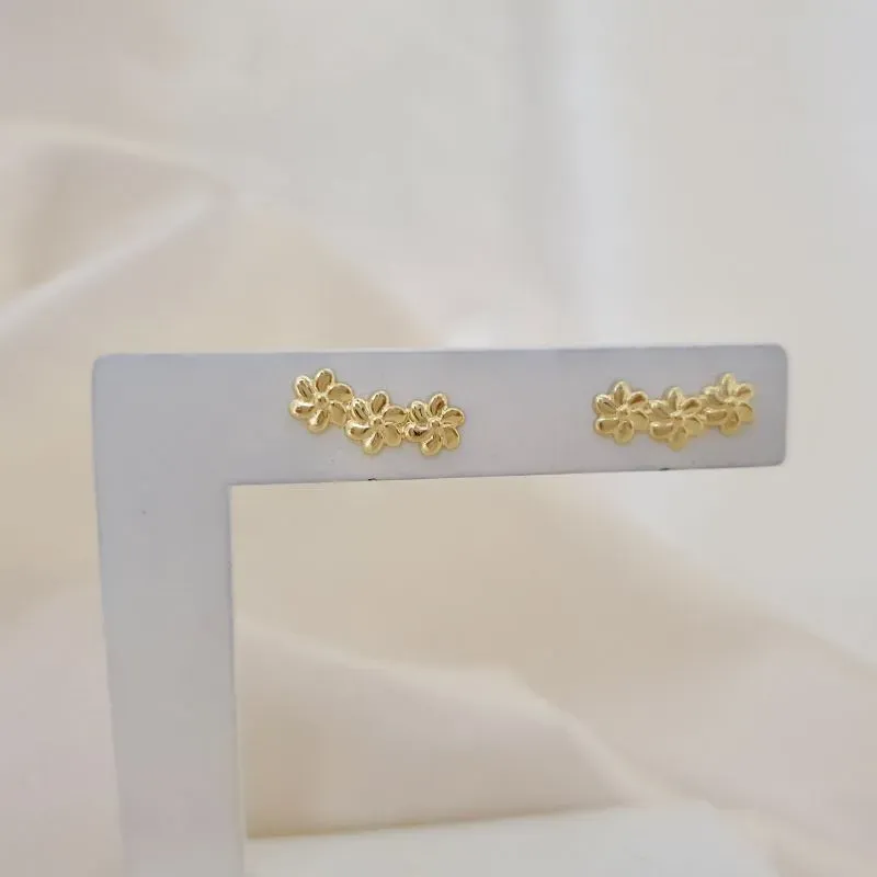 Brinco ear cuff flores