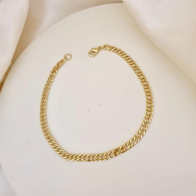 Pulseira masculina elo grumet