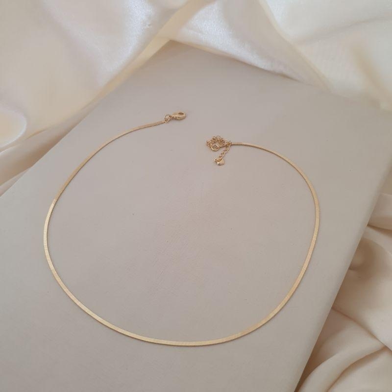 Colar choker malha