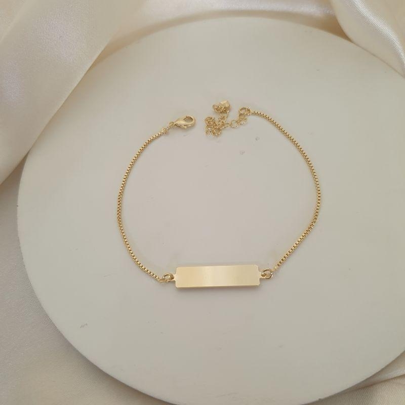 Pulseira melindrosa placa