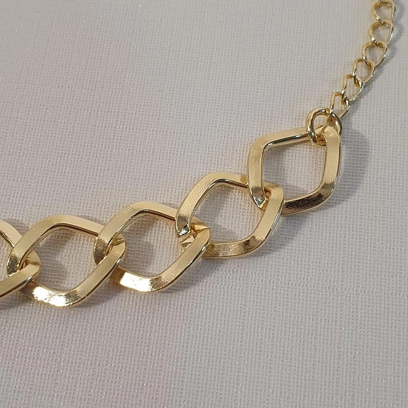 Choker com elo grumet losango