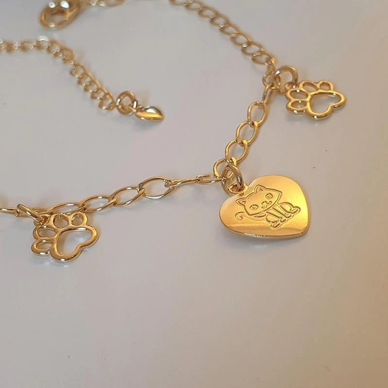 Pulseira gato patinha