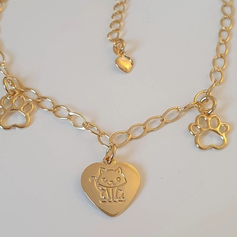 Pulseira gato patinha