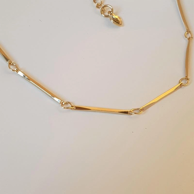 Pulseira tubos diamantados