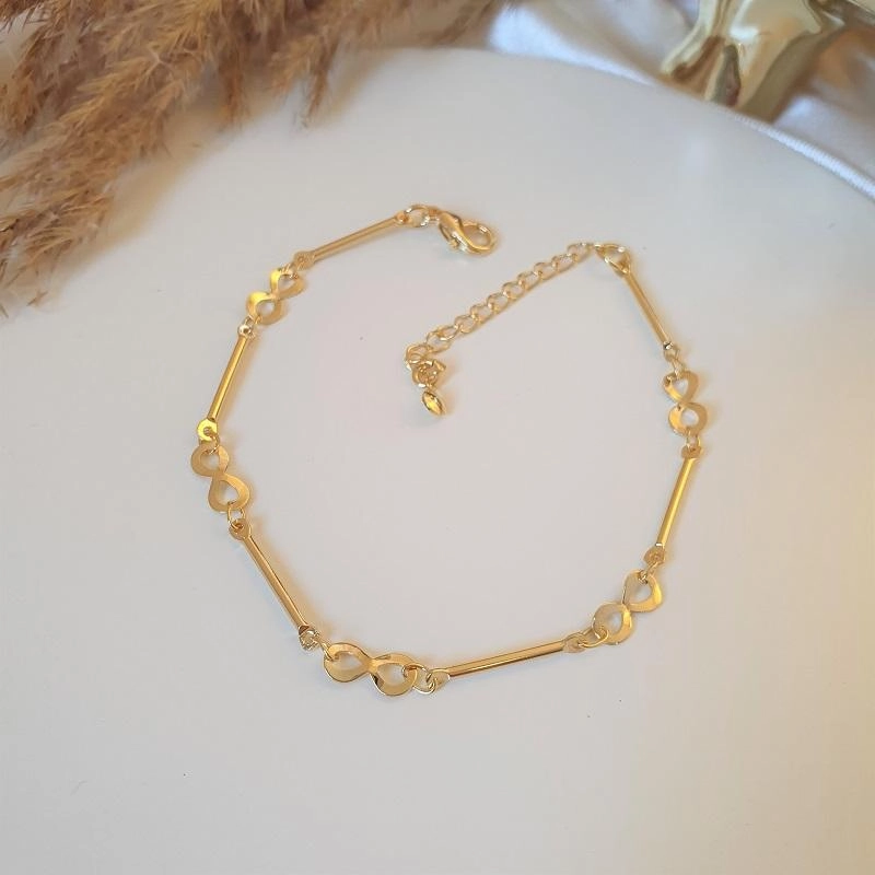 Pulseira tubo e infinito