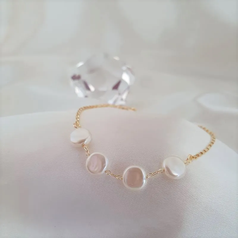 Pulseira com pérola