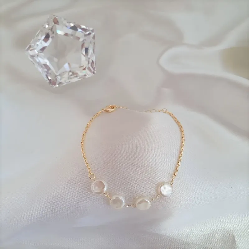 Pulseira com pérola