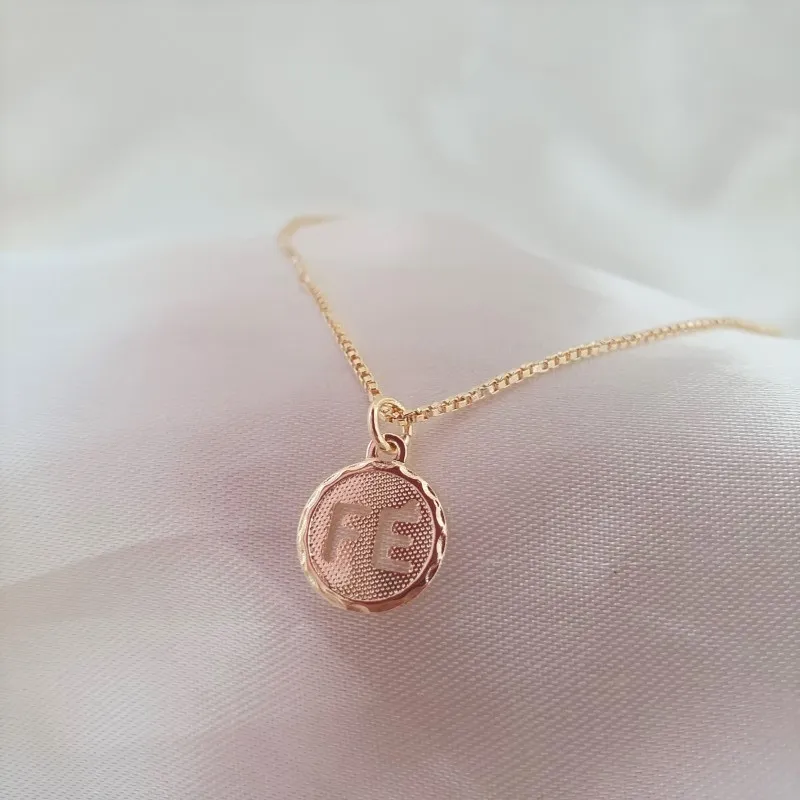 Tornozeleira com medalha Fé