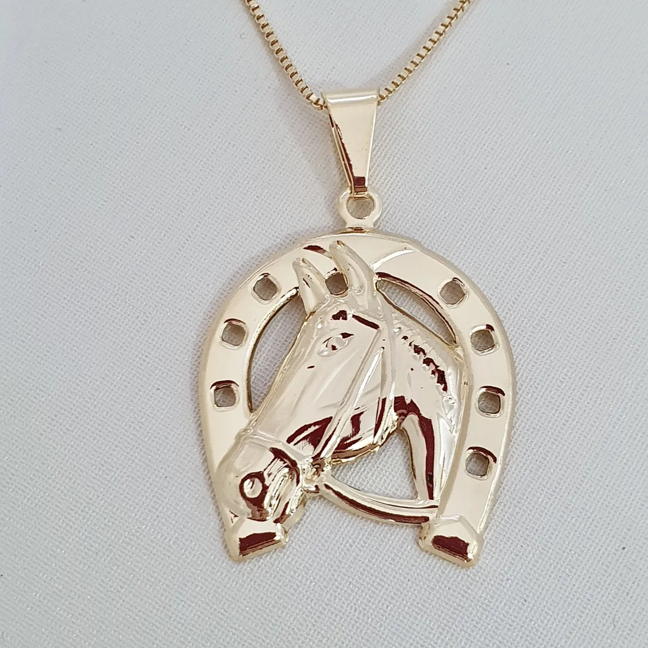 Colar cavalo e ferradura