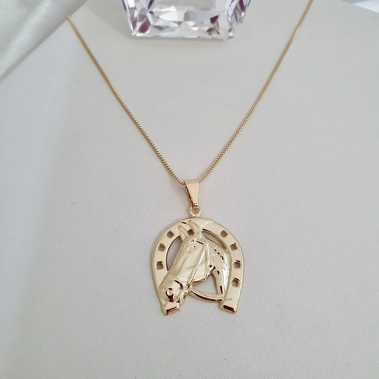 Colar cavalo e ferradura