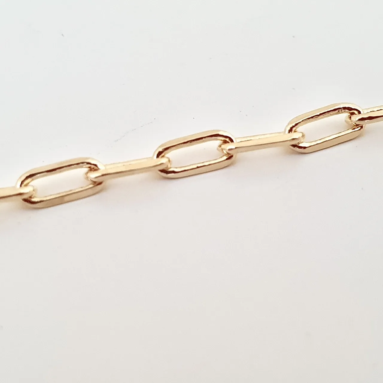 Pulseira elo oval masculina / unissex