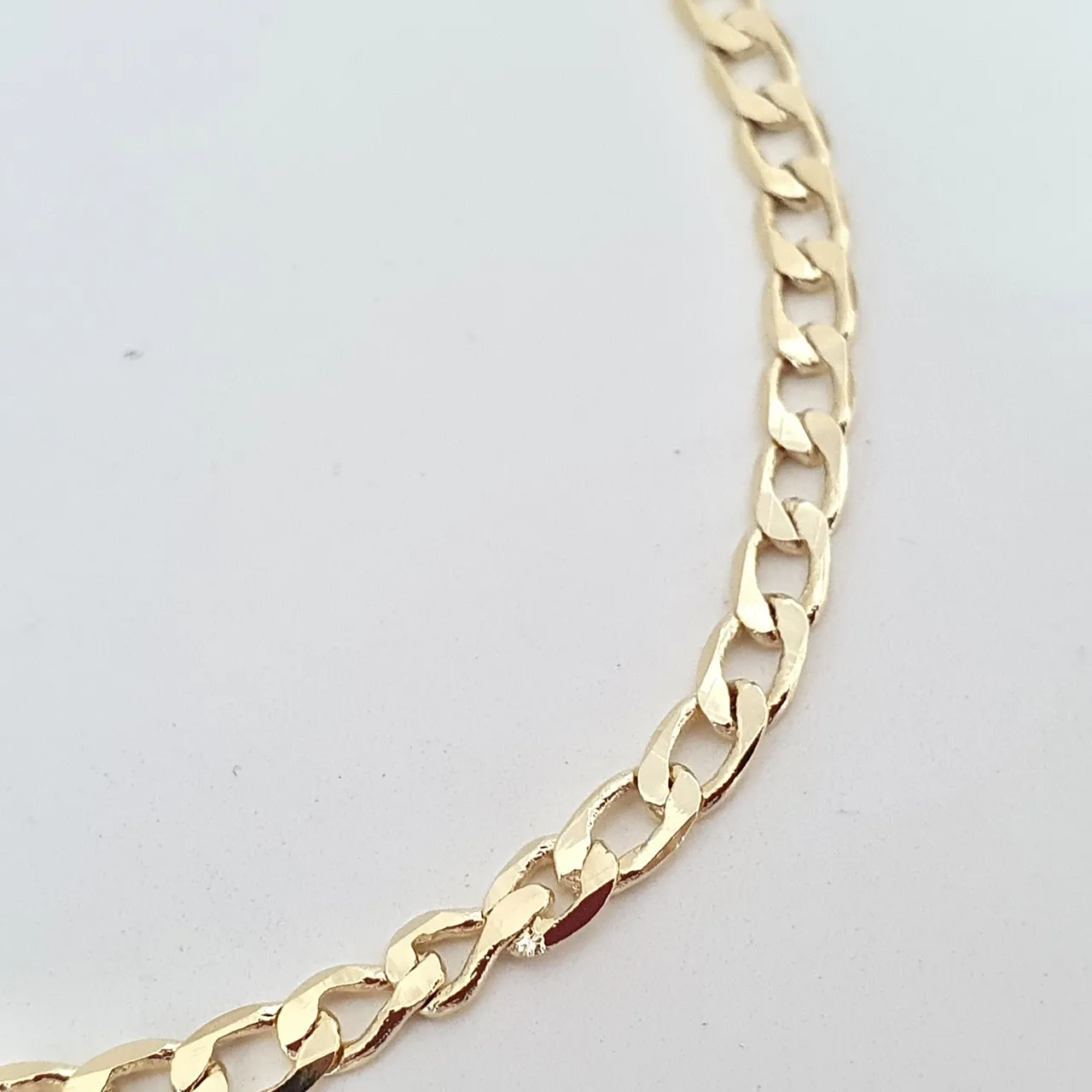 Pulseira elo grumet 4mm masculina / unissex