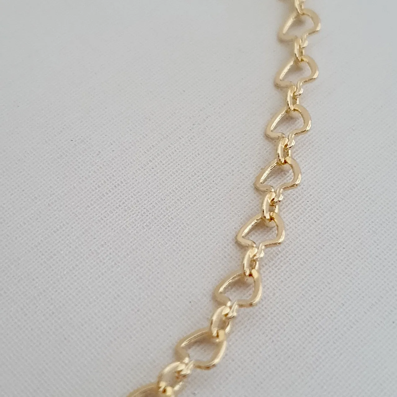 Choker elo coração