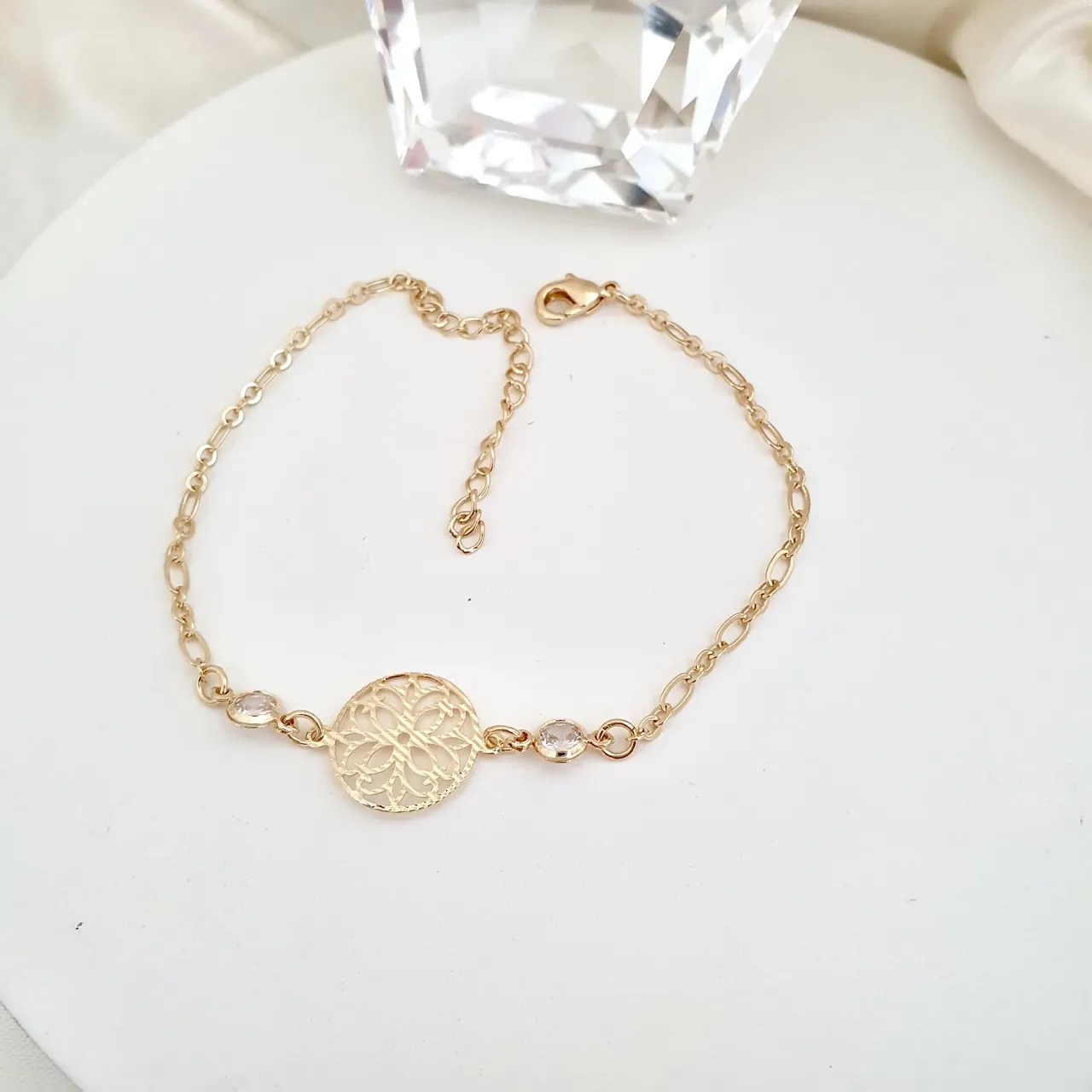 Pulseira mandala e 2 pontos de luz