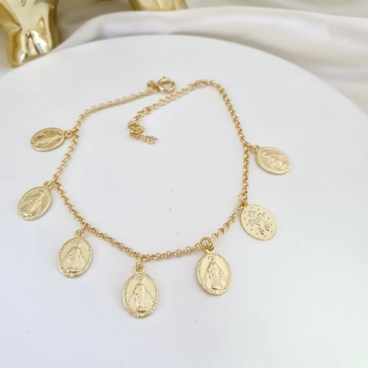 Pulseira Nossa Senhora da Medalha Milagrosa