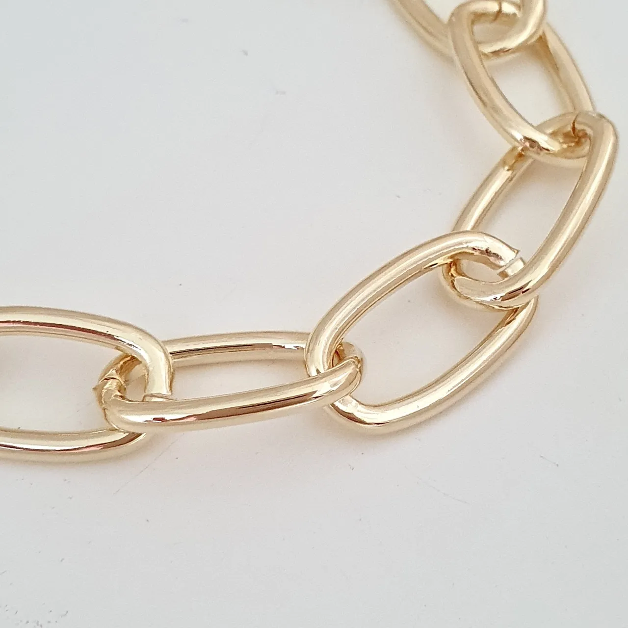 Pulseira elos grossos