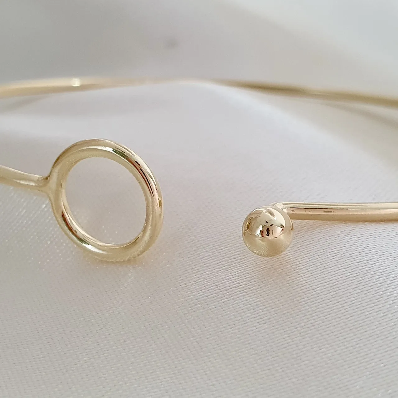 Bracelete fechamento círculo