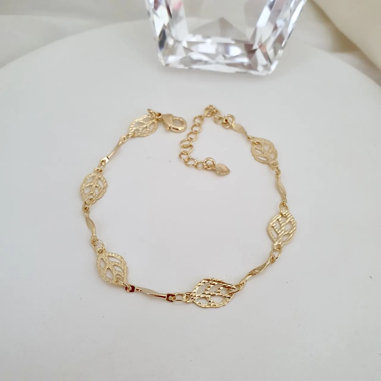 Pulseira folha fosca
