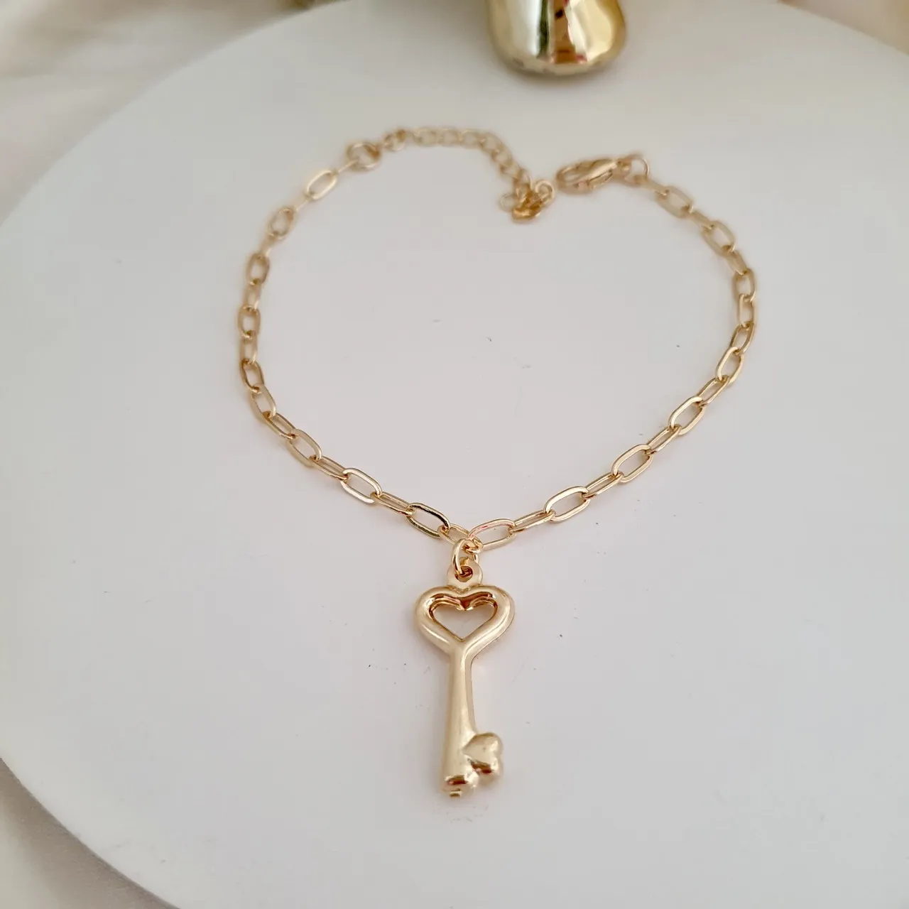 Pulseira pingente chave