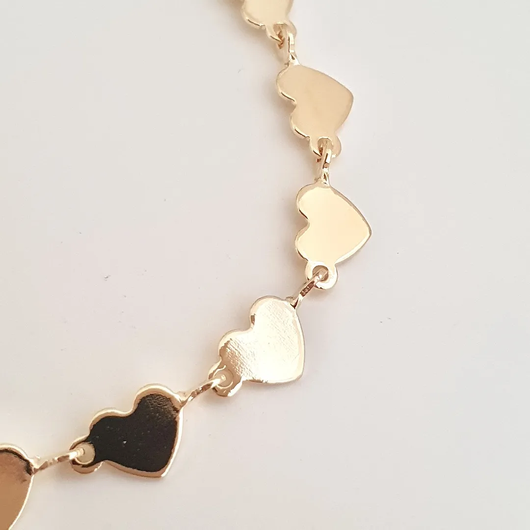 Pulseira chapa coração