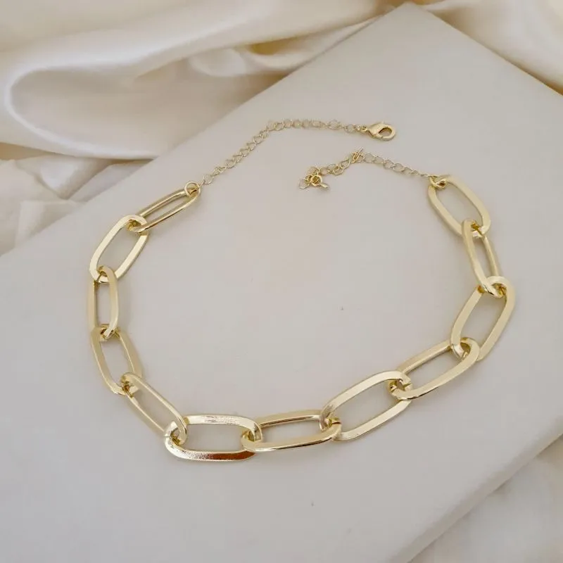 Choker elo oval largo