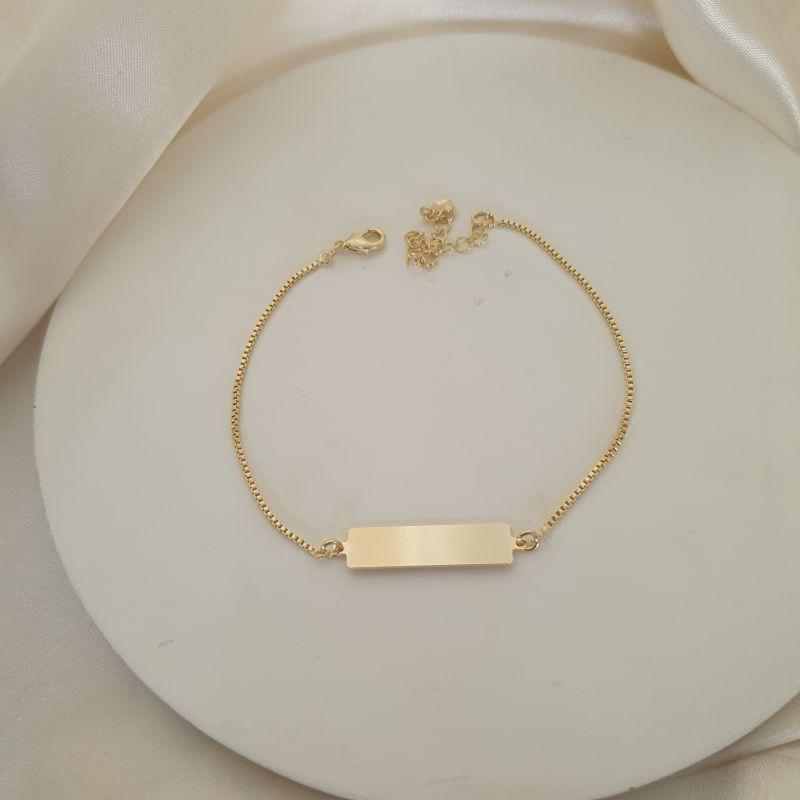 Pulseira melindrosa placa