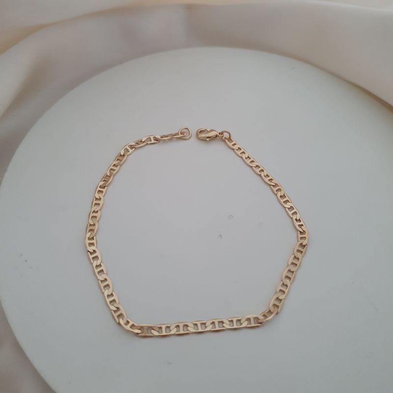 Pulseira masculina elo piastrini