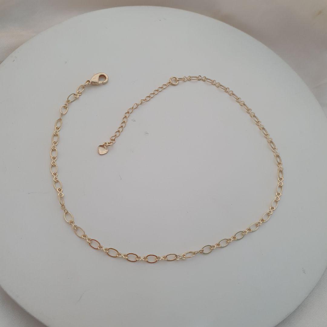 Tornozeleira elo oval